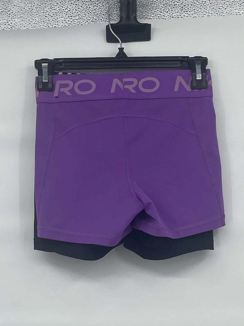 Nike pro 2 piece athletic bike short shorts